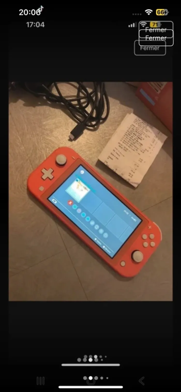 Switch lite rose encore sous garentie - photo numéro 2