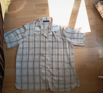 Chemise manches courtes Sandra taille XXL
