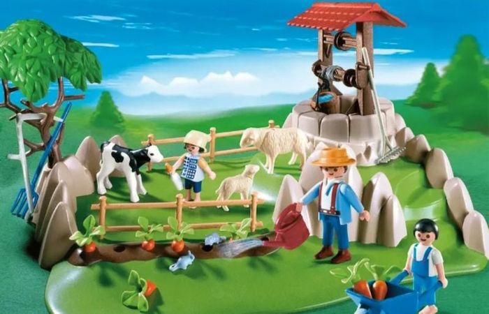 Playmobil ferme n°4131 coffret