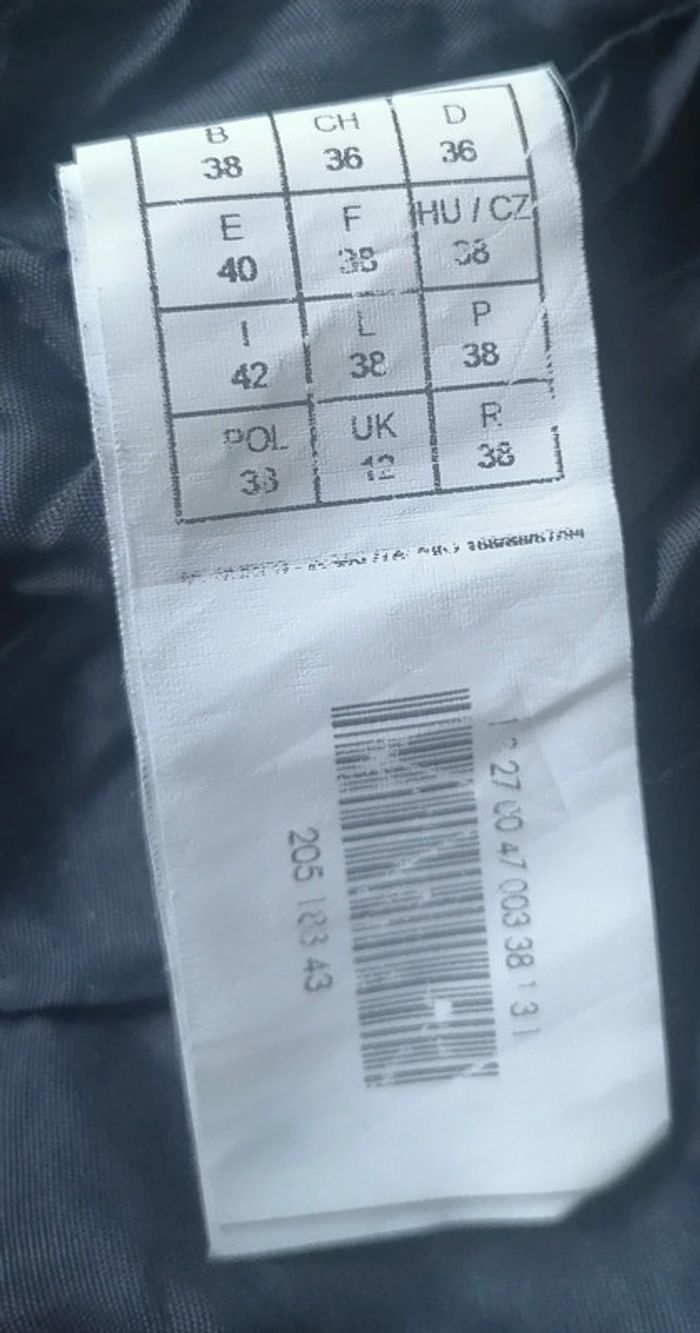 Veste / Blazer en laine gris foncé Taille 38 Promod - photo numéro 12