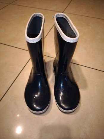 Bottes de pluie marine taille 32