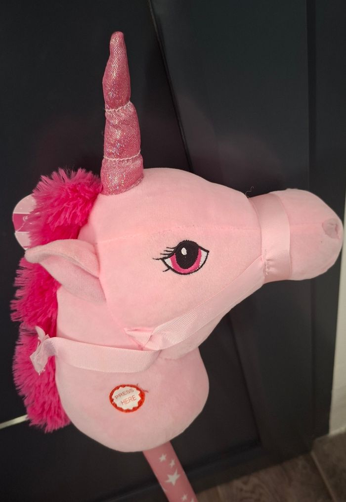 Cheval à chevaucher avec son