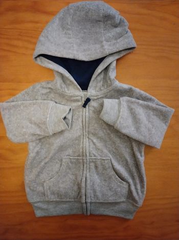 Sweat garçon ou fille zippé 6 mois Simple Joy's