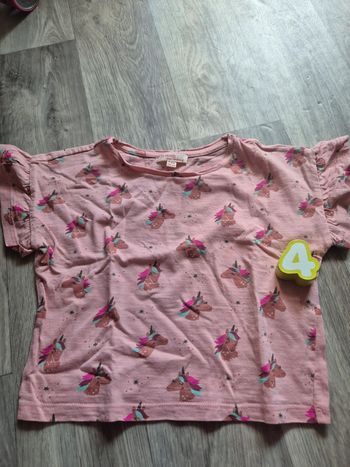 Tee shirt fille MC