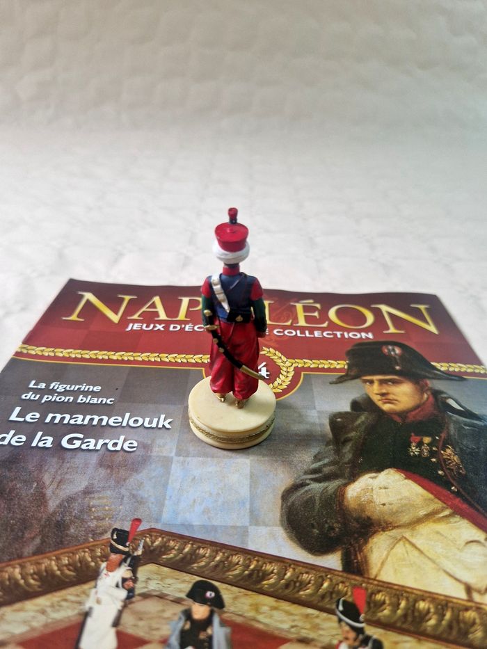 Figurine  , Napoléon , jeux d'échec de collection  , le mamelouk de la garde - photo numéro 3