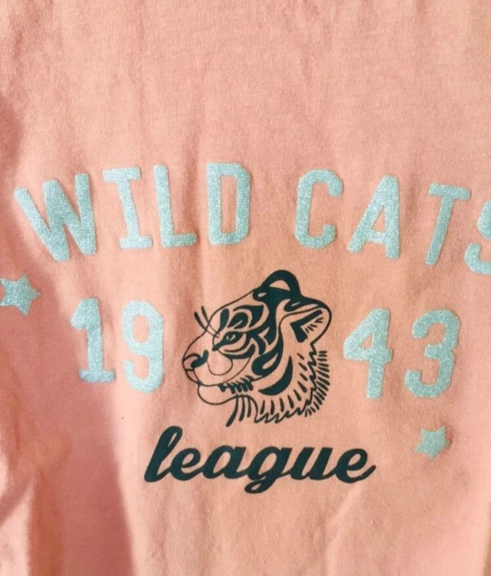 T-shirt fille 8 ans kiabi tigre orange - photo numéro 4