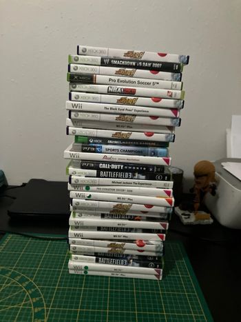 Lot de jeux vidéos