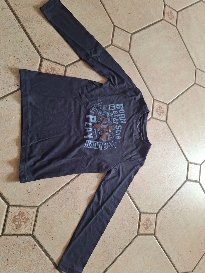 Tee shirt manche longue garçon - photo numéro 2