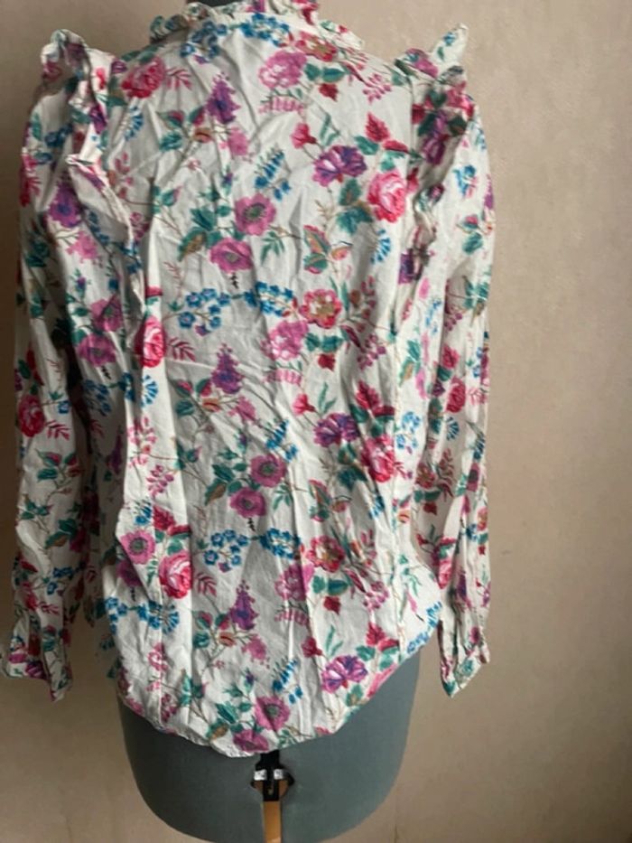 Chemisier en coton imprimé coton - photo numéro 5