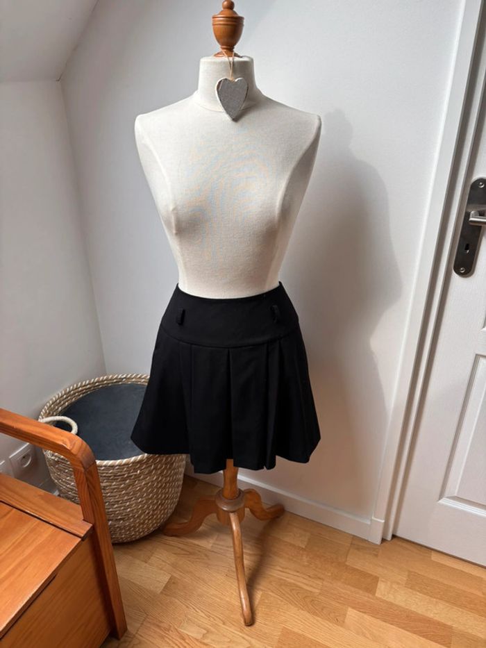 Jupe plissée courte - Camaïeu - T38