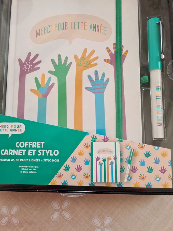 Coffret carnet et stylo - photo numéro 3