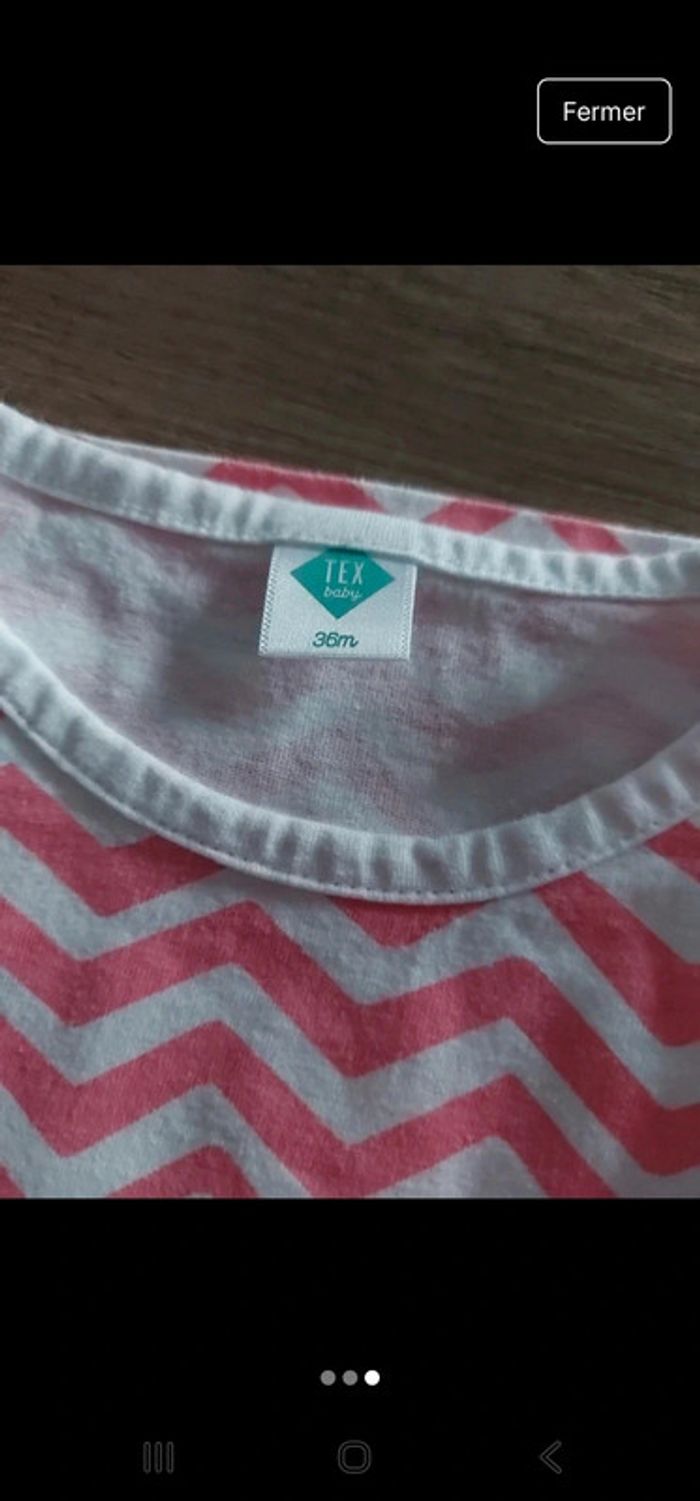 Pyjamas fille 36 mois Marque tex - photo numéro 2