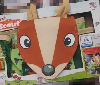 Magnifique sac de collecte motif renard