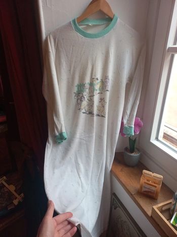 Chemise de nuit toute douce manches longues fille 14 ans