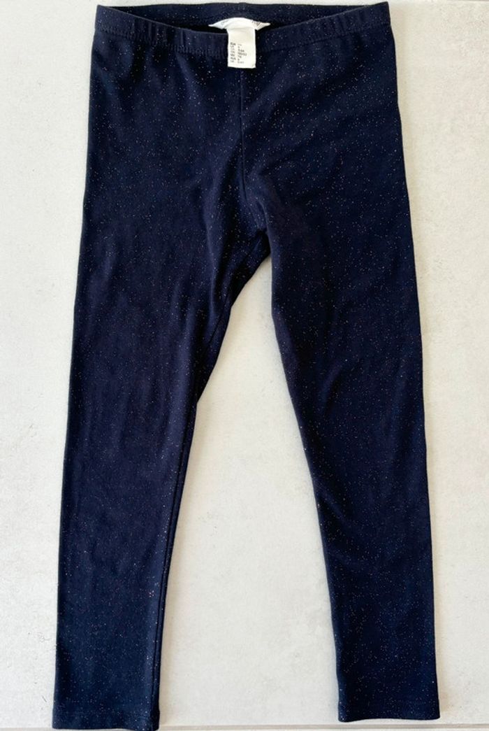 Legging H&M 5/6 ans pailleté