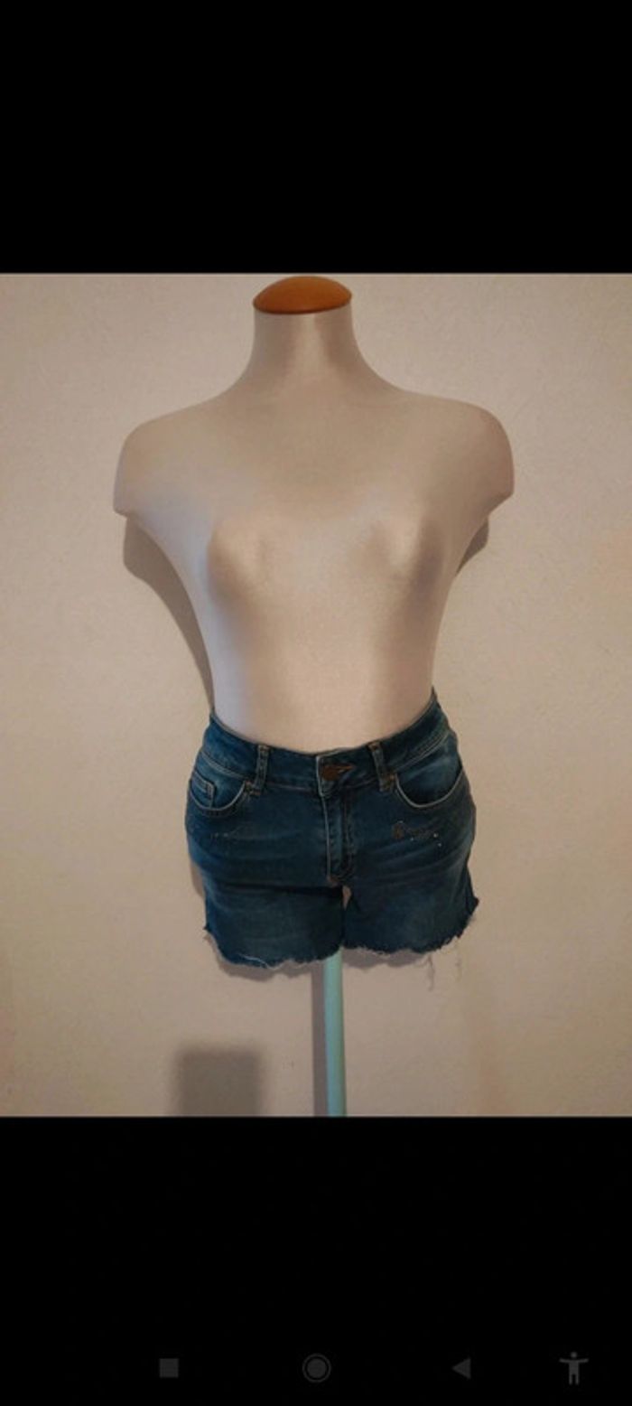 Short en jean
