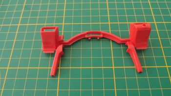 Support arrière pièce détachée miniature Burago Bburago Ferrari F40 1/18 1/18e 1/18ème #D88