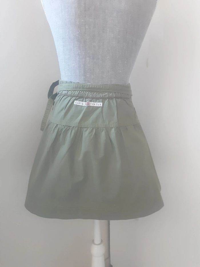 Jupe portefeuille kaki Captain tortue 10 ans - photo numéro 4