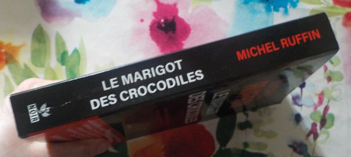 Le Marigot des crocodiles de Michel Ruffin Ed. Lbs Noir Ex dédicacé - photo numéro 3