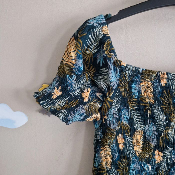 Robe été imprimé feuillage - photo numéro 4