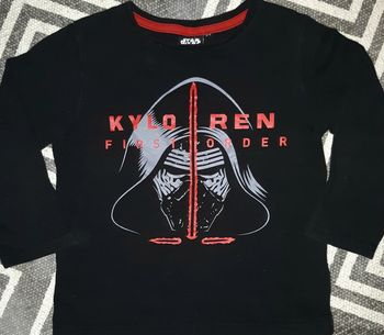 T shirt star wars garçon 4/5 ans noir