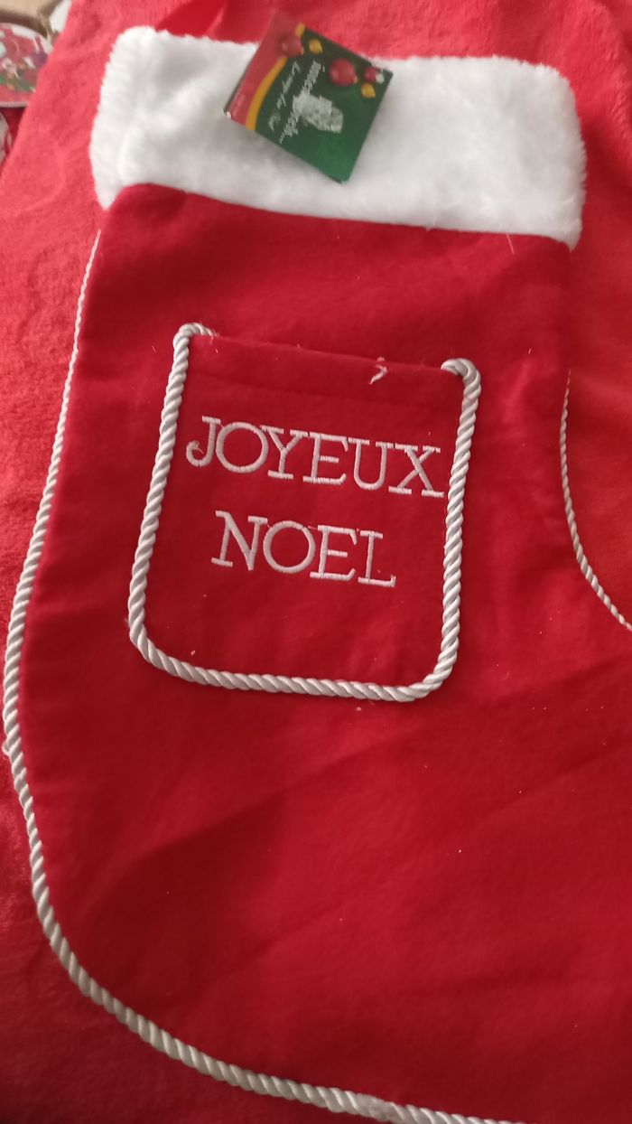 Chaussettes joyeux Noël - photo numéro 2