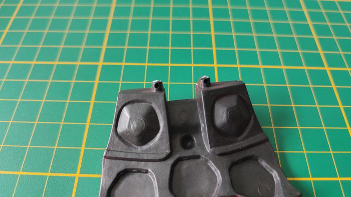 Sono arrière pièce détachée miniature Norev Peugeot 206 gti street racer 1/18 1/18e 1/18ème #D27 - photo numéro 3