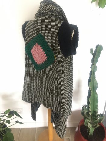 Gilet sans manche fait main
