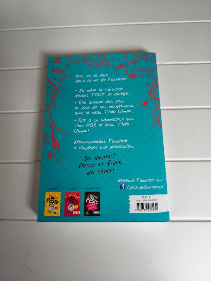 Livre le journal d'une peste Virginy L.Sam - photo numéro 2