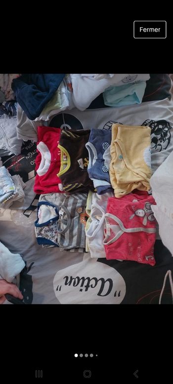 Lot pyjama taille 3 mois