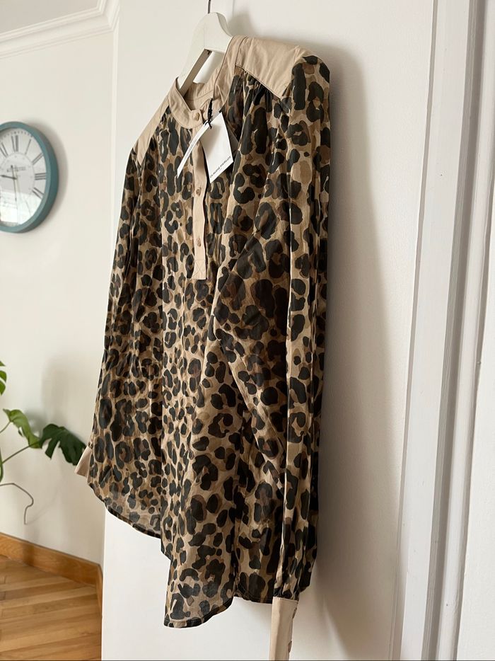 Blouse léopard Claudie Pierlot neuve - photo numéro 2