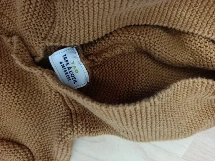 Gilet tape à l'oeil 6 mois - photo numéro 2