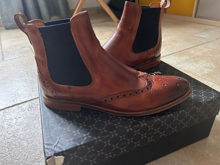 Bottines cuir Melvin Hamilton - photo numéro 3