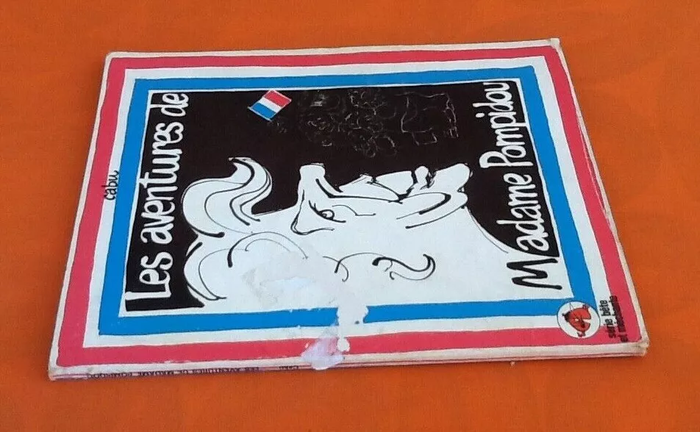 Cabu Les aventures de Madame Pompidou (1972) Editions de Square - photo numéro 9