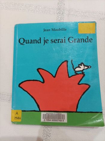 Livre quand je serai grande