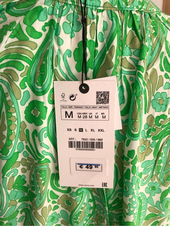 Robe Zara longue neuve taille M - photo numéro 5