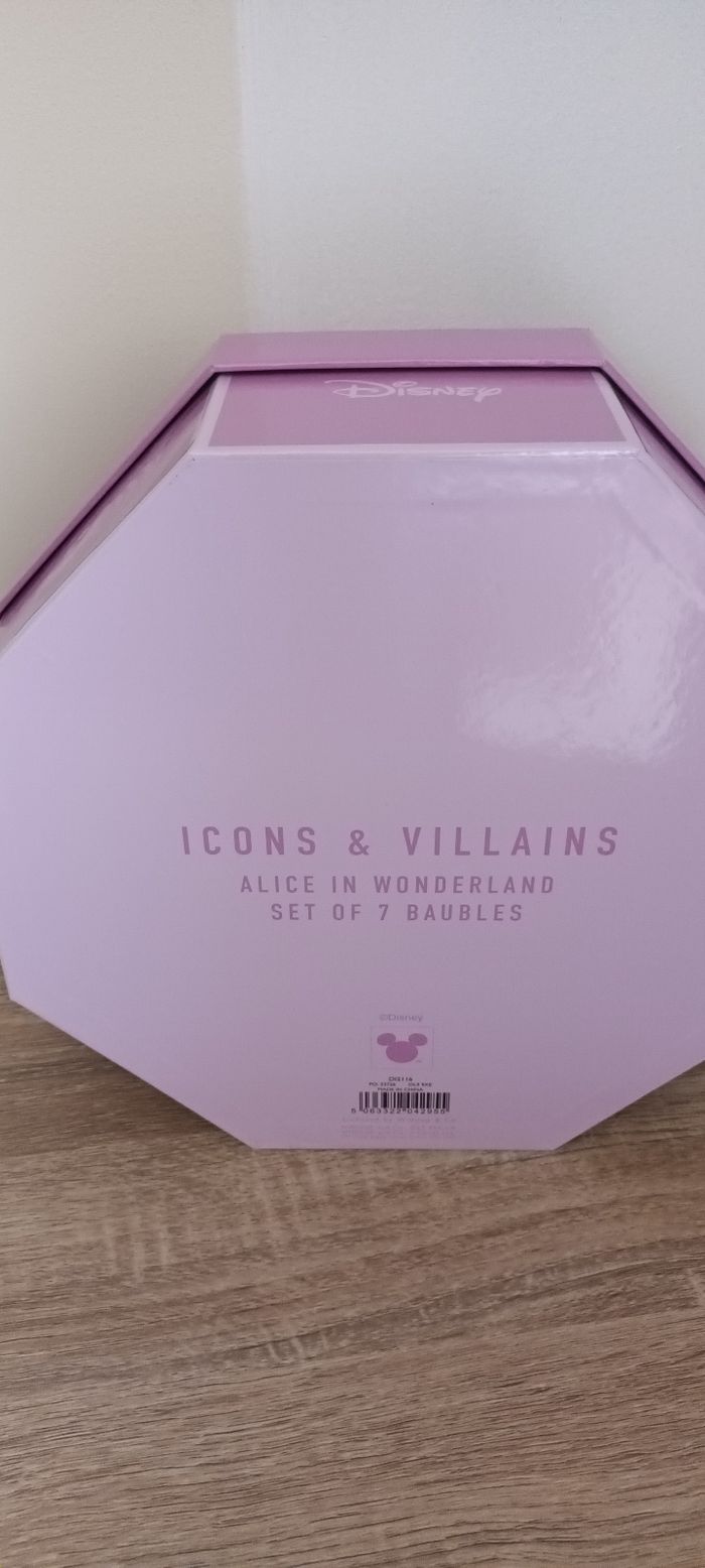 Coffret 7 boules de Noël disney Alice au pays des merveilles - photo numéro 10