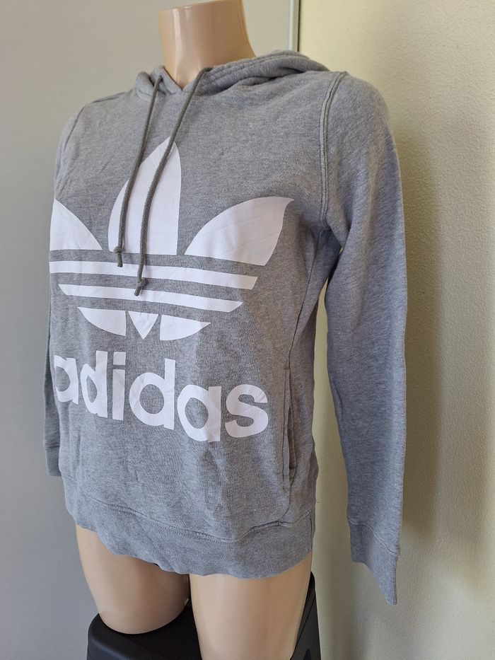 Pull sweat à capuche taille 34 Adidas - photo numéro 2