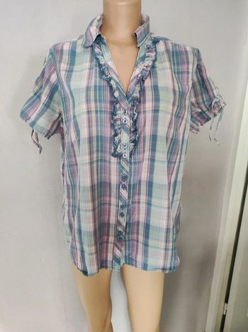 Chemise manches courtes sosoire coton