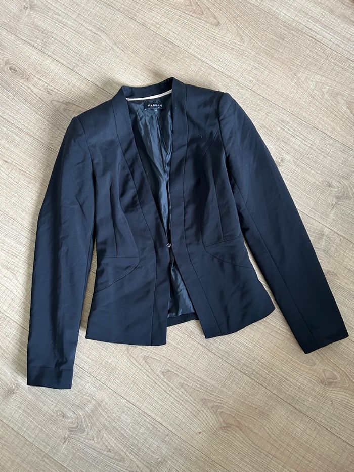 Blazer noir Morgan taille 36 TBE - photo numéro 8