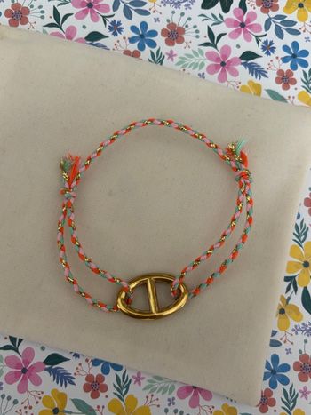 Bracelet corde et acier inoxydable 