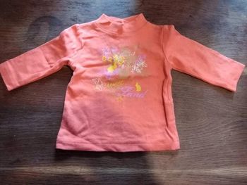 T-shirt fille 3 mois