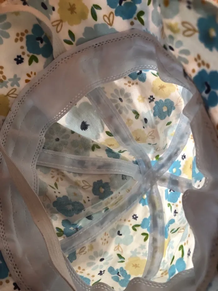 Chapeau de soleil bébé 6/9m - photo numéro 3