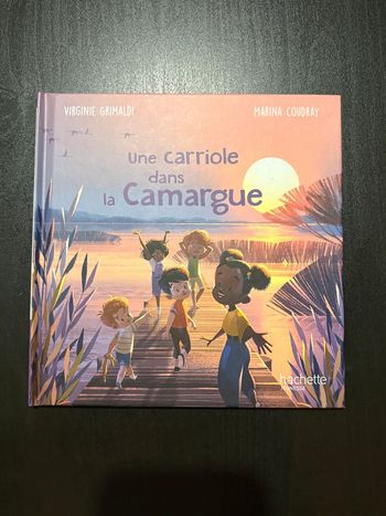 Livre Macdo -  Une carriole dans la Camargue