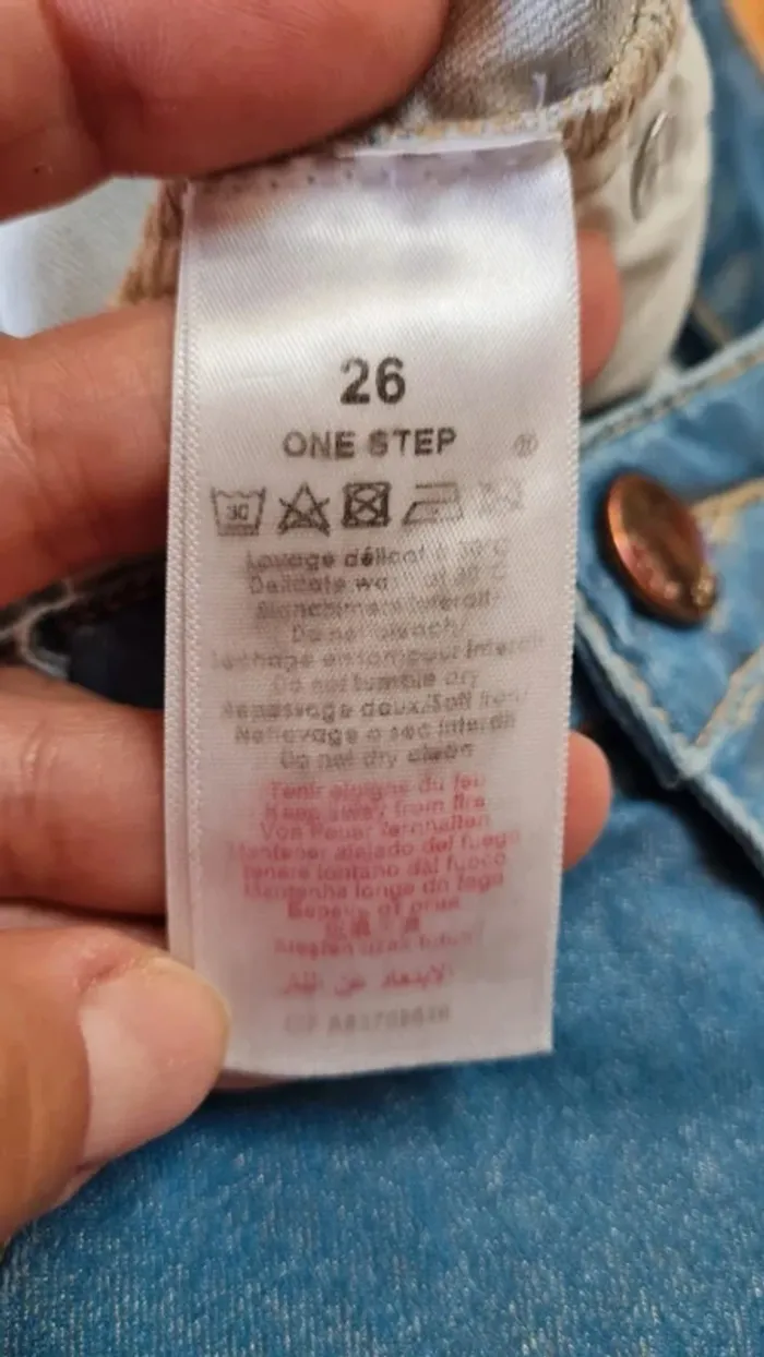 Jeans femme taille basse One Step T38 - photo numéro 9