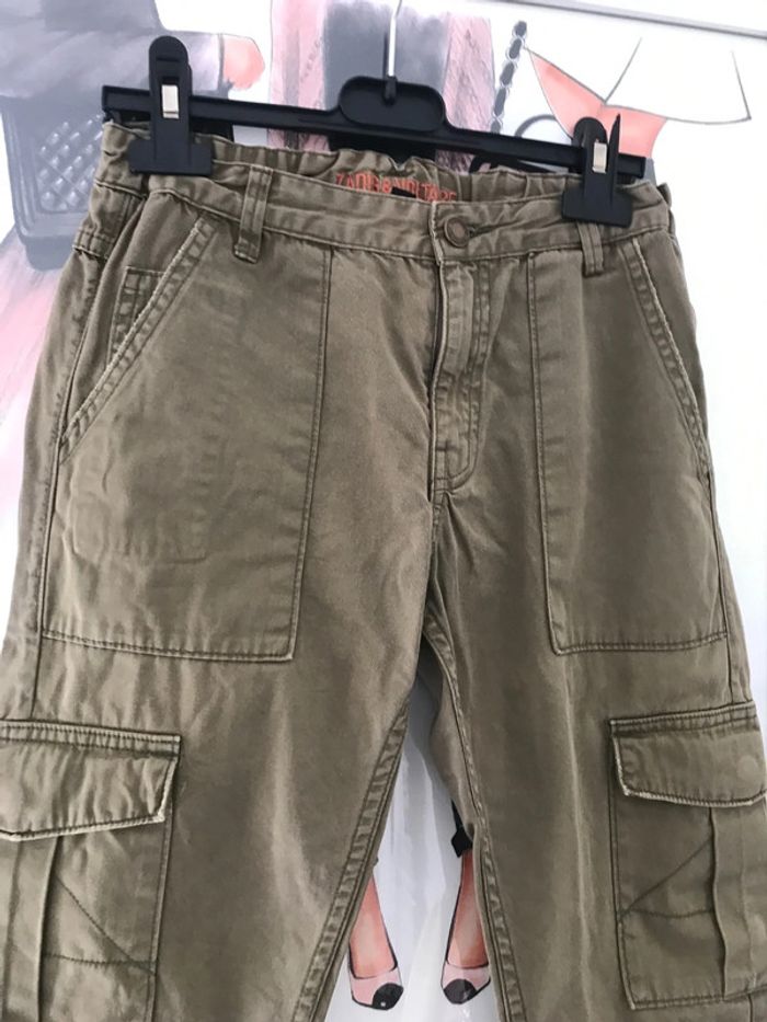 Pantalon cargo treillis Zadig & Voltaire 12 ans - photo numéro 3