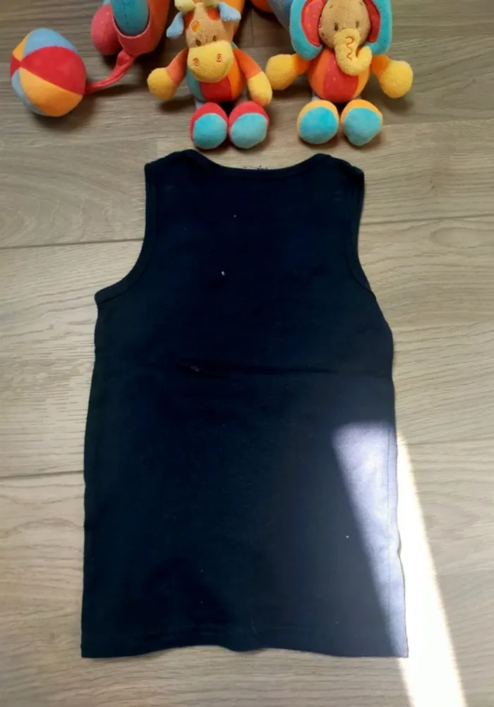 Débardeur marine hamburger 4-5 ans Kiabi - photo numéro 3