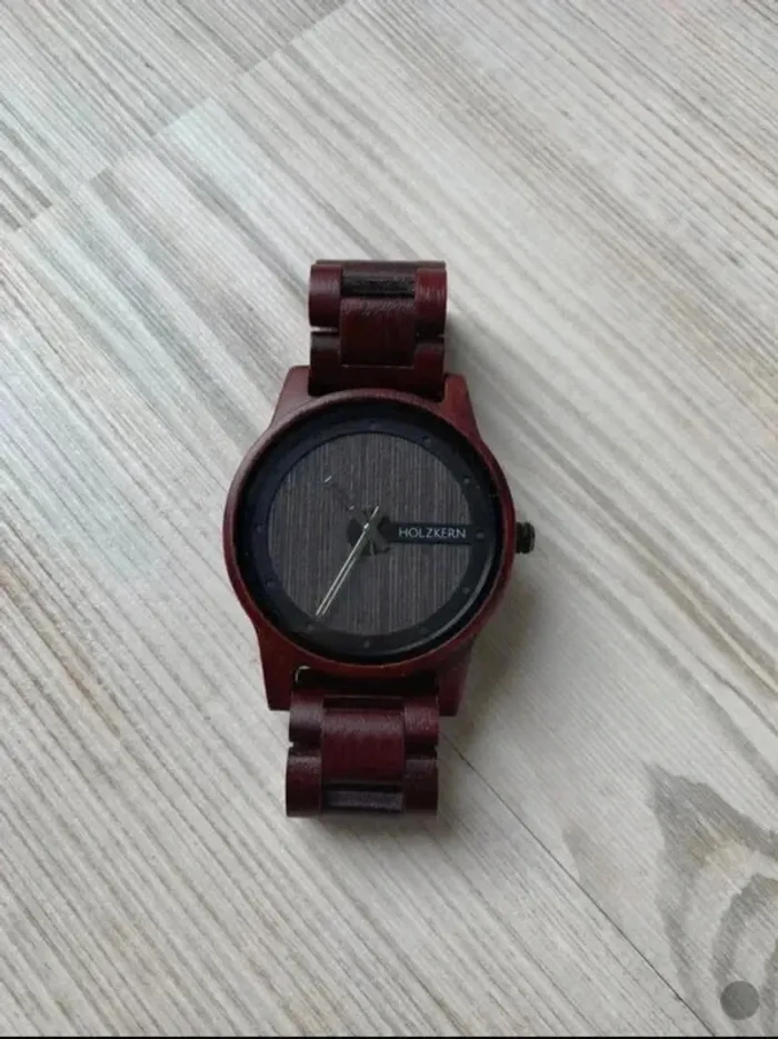 Montre Holzkern en bois – montre homme - photo numéro 2