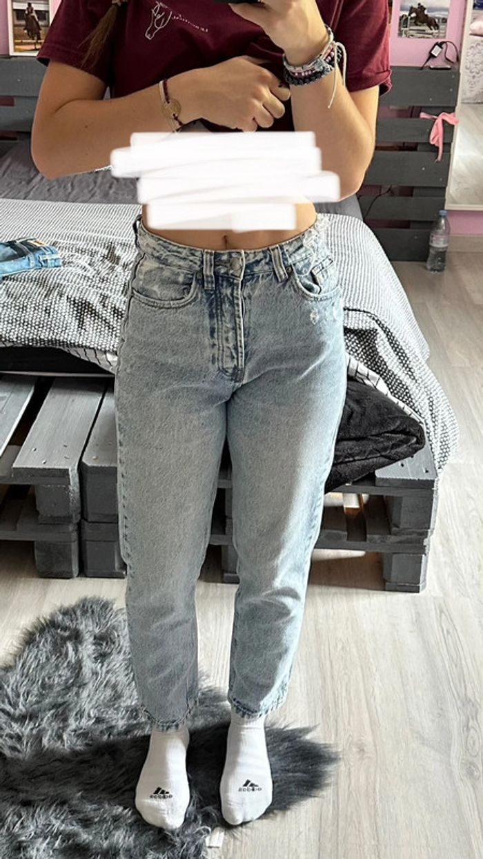 Jean Mom Stradivarius - photo numéro 2