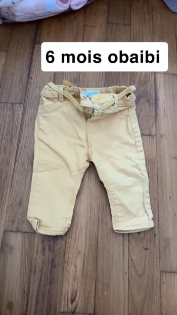 Jean avec ceinture